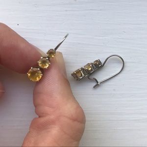 Vintage Topaz Earrings